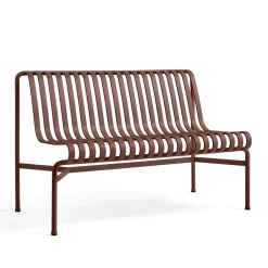 havebænk - Palissade spisebordsbænk uden armlæn - Rød - Iron red - Dining Bench^Hay New