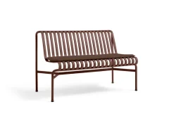 havebænk - Palissade spisebordsbænk uden armlæn - Rød - Iron red - Dining Bench^Hay New