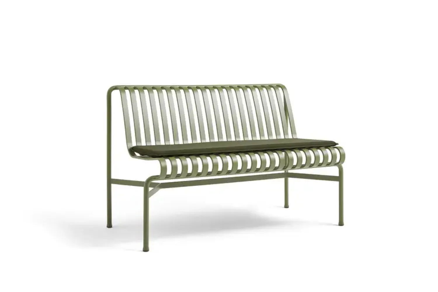 havebænk - Palissade spisebordsbænk uden armlæn - Olivengrøn - Dining Bench*Hay New