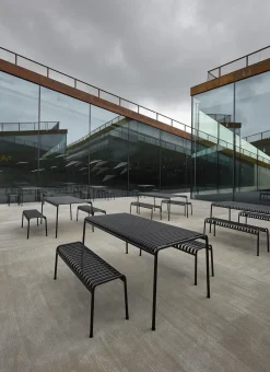 havebord - Palissade bord - Large - Anthracite - 170x90 cm^Hay Outlet