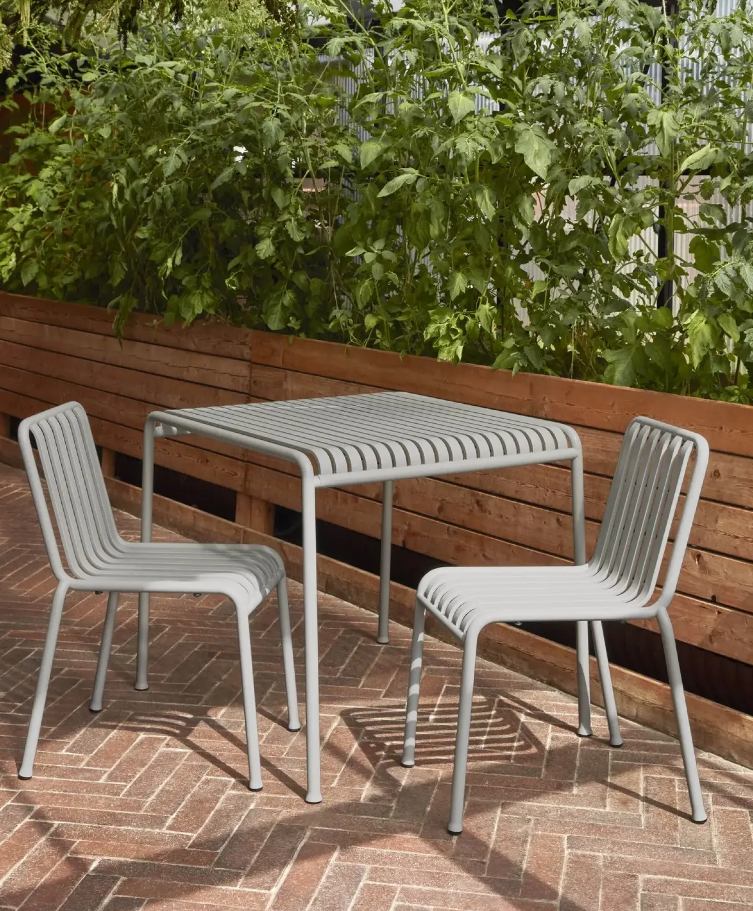 havebord - Palissade bord - Small - Sky grey/lysegrå*Hay New