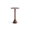 havebord - Palissade Cone table High - Rød - Iron red - Ø: 60 cm*Hay New