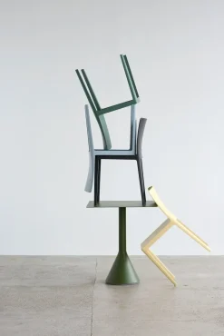 havebord - Palissade havebord - Cone table - Oliven - 65x65x74 cm*Hay Hot