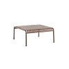 havebord - Palissade Loungebord - lav - Rød - Iron red - H38 X W81 X L86 - Low table^Hay Discount