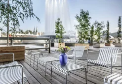 havebord - Palissade Ottoman - Galvaniseret stål - hot galvanised*Hay New