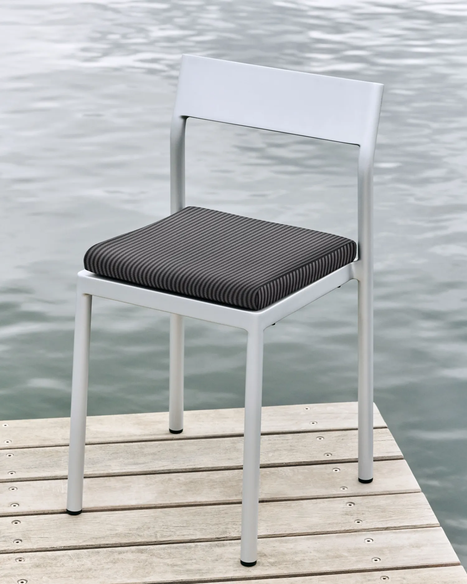 havehynde - Pude til Type Chair - Grey black stripe^Hay