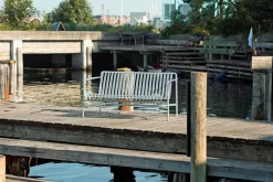 havesofa - Palissade Lounge Sofa - Galvaniseret stål - hot galvanised^Hay Hot