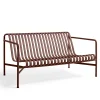havesofa - Palissade lounge sofa - Rød - Iron red^Hay