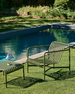 havestol - Palissade lounge Stol - Lav model - Olivengrøn^Hay New