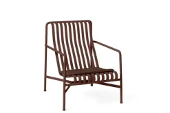 havestol - Palissade lounge Stol - Høj model - Rød - Iron red*Hay Online