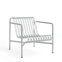 havestol - Palissade lounge Chair Low - Galvaniseret stål - hot galvanised^Hay