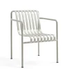 havestol - Palissade spisebordsstol - lysegrå - sky grey - Dining arm chair*Hay