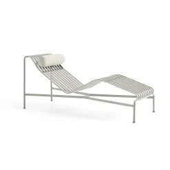 nakkepude - Palissade Nakkepude til solseng - lysegrå / Sky Grey^Hay New