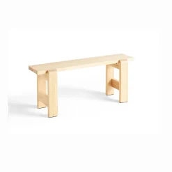 Weekday bænk - 111 cm - Lakeret Fyrretræ / Lacquered Pinewood^Hay Outlet
