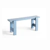 Weekday bænk - 111 cm - Lyseblå - Azure blue - Lakeret Fyrretræ / Pinewood*Hay Best