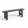 Weekday bænk - 140 cm - Oliven - Lakeret Fyrretræ^Hay New