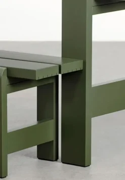 Weekday havebord - 230 cm - Oliven - Lakeret Fyrretræ / Lacquered Pinewood^Hay Best