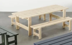 Weekday Havebord - 230 cm - Lakeret Fyrretræ / Pinewood*Hay Hot