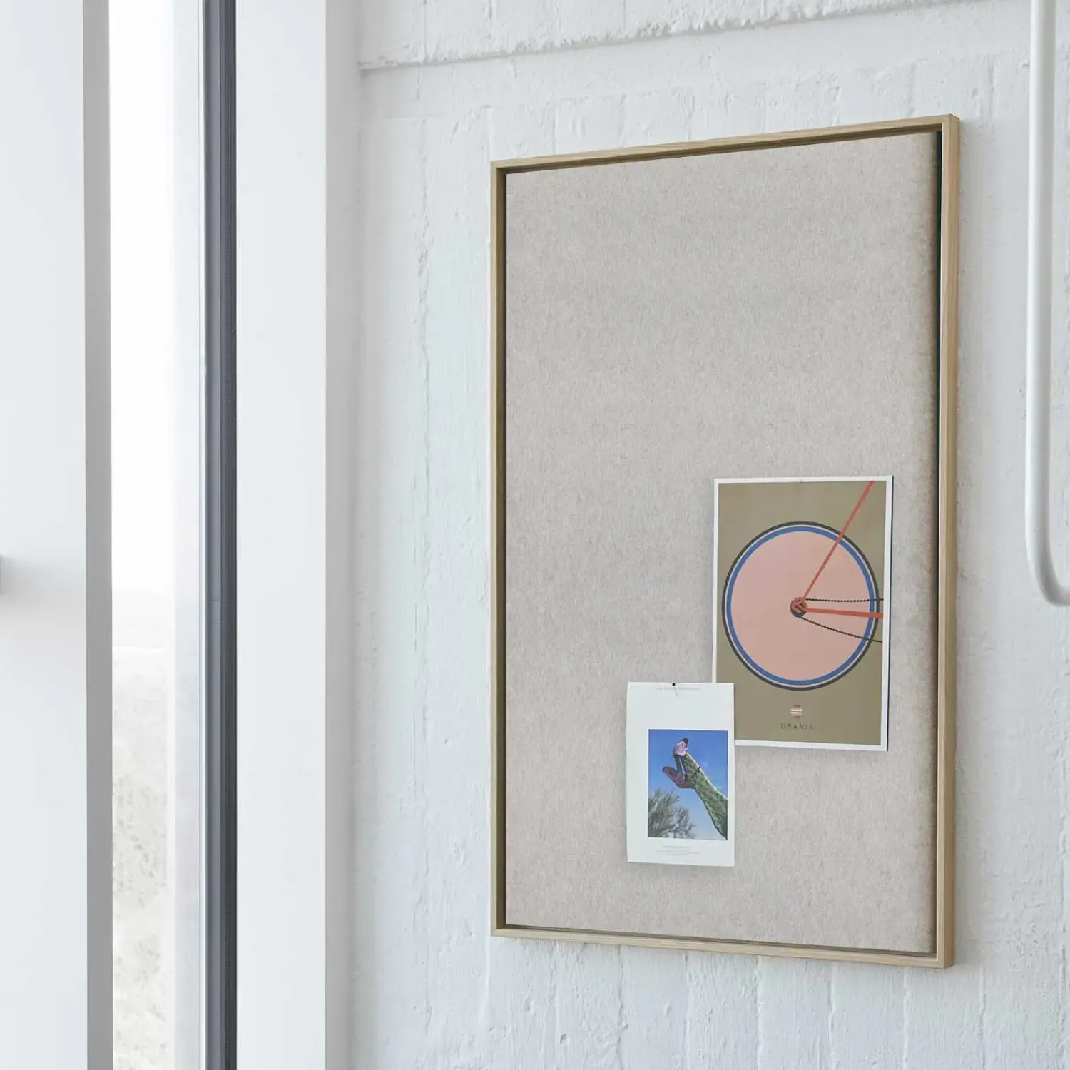 - Opslagstavle m. akustiske egenskaber - Recy - Beige - 60x100^Hemverk Best