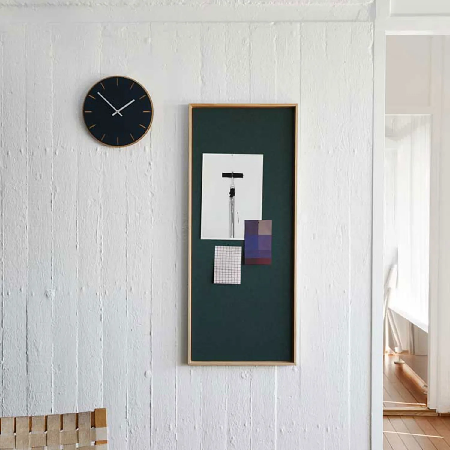 - Opslagstavle m. akustiske egenskaber - Recy - Grøn - 40x100*Hemverk New