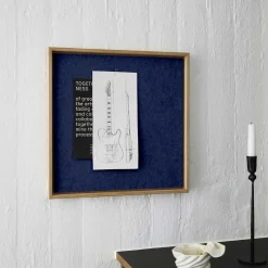 - Opslagstavle m. akustiske egenskaber - Recy - Blå - 40x40^Hemverk New