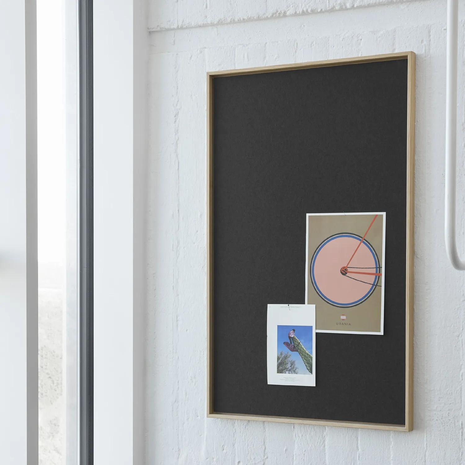 - Opslagstavle m. akustiske egenskaber - Recy - Grå - 60x100*Hemverk Online