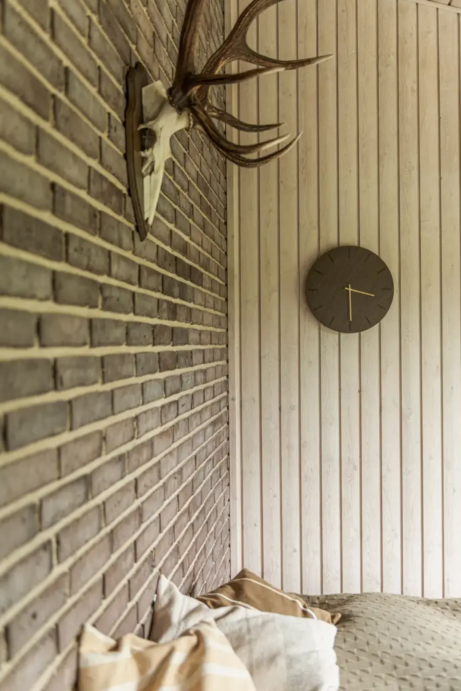 - Vægur - Dark Oak - Mørk Eg/Sølv - Ø38 cm^Hemverk Online