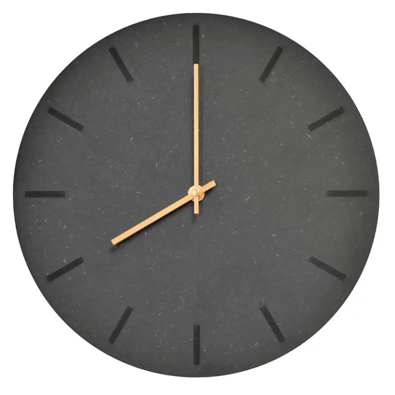 - Vægur - Gunpowder - Sort/Guld - Ø28 cm*Hemverk New