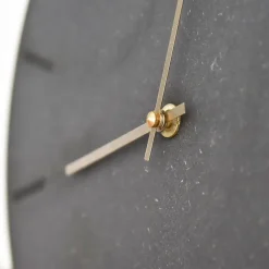 - Vægur - Gunpowder - Sort/Guld - Ø28 cm*Hemverk New