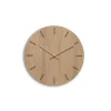 - Vægur - Light Oak - Eg/Kobber - Ø28 cm*Hemverk Clearance