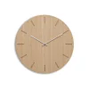 - Vægur - Light Oak - Eg/Sølv - Ø28 cm^Hemverk Online