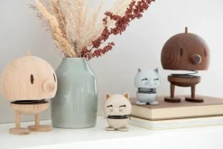 - Wood - Junior Bimble, ubehandlet eg, 10 cm, Ø: 7,5 cm^Hoptimist