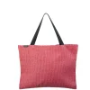 - Strandtaske - Beach Bag - 70 x 53 cm - Rød / Red*Horredsmattan Online