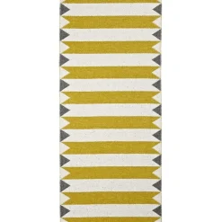 - tæppe - Peak - 70 x 150 cm - gul*Horredsmattan New