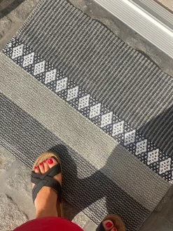 - tæppe - Savanne - 70 x 50 cm - sand^Horredsmattan Online