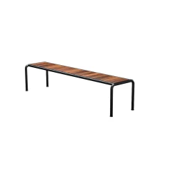 - AVANTI Bench, long - Sæde: Thermo ash, Stellet: Sort^Houe New