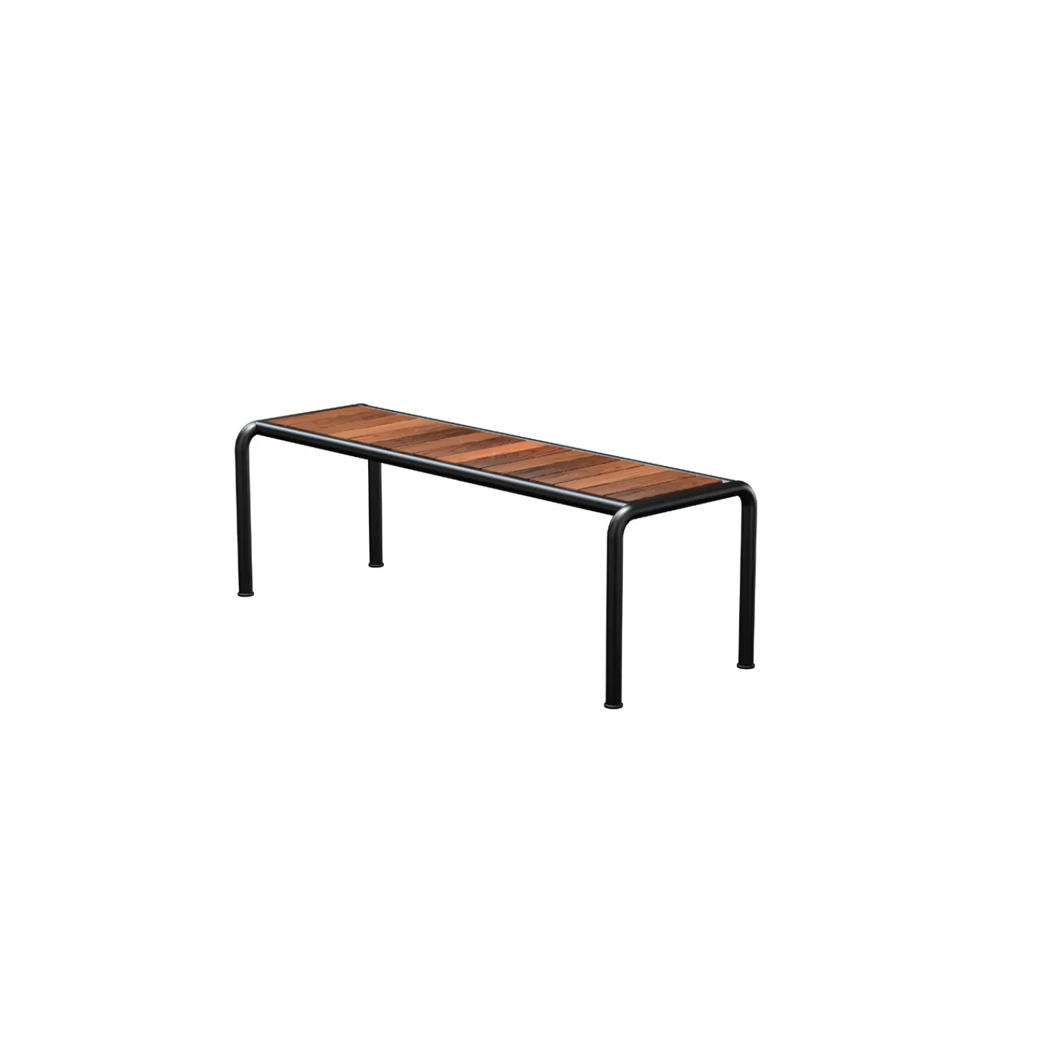 - AVANTI Bench, medium - Sæde: Thermo ash, Stellet: Sort*Houe Clearance