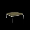 - AVON Ottoman - Pude: Moss, Stellet: Muted Hvid^Houe