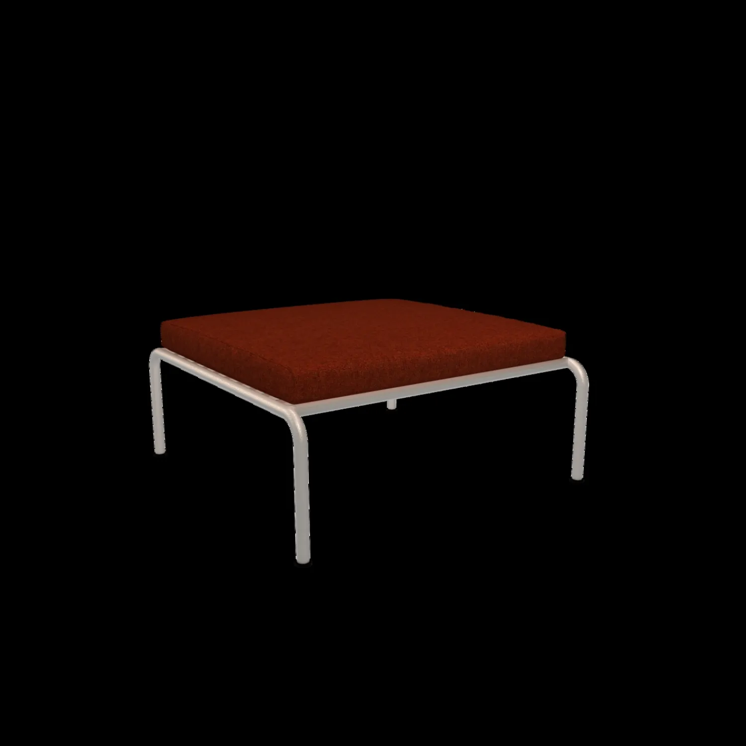 - AVON Ottoman - Pude: Rust, Stellet: Muted Hvid^Houe Sale