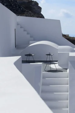 - EYELET Tray table Ø70 - Pistachio^Houe New