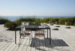 - FOUR Table. 210x90 cm - Black. Frame*Houe Clearance