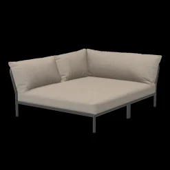 - LEVEL 2 Cozy Corner, left - Ash. Fabric^Houe Clearance