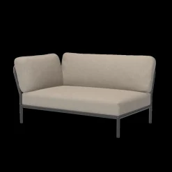 - LEVEL Corner, left - Ash. Fabric*Houe New