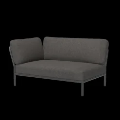 - LEVEL Corner, left - Dark grey. Fabric^Houe Clearance