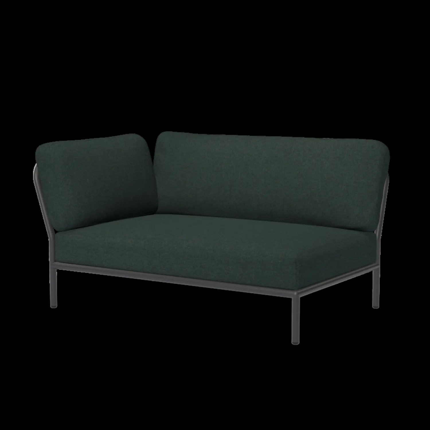 - LEVEL Corner, left - Alpine. Fabric*Houe Hot