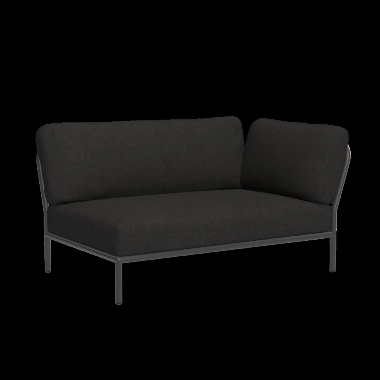 - LEVEL Corner, right - Sooty grey. Fabric*Houe Sale