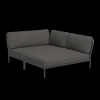 - LEVEL Cozy Corner, right - Dark grey. Fabric*Houe Outlet