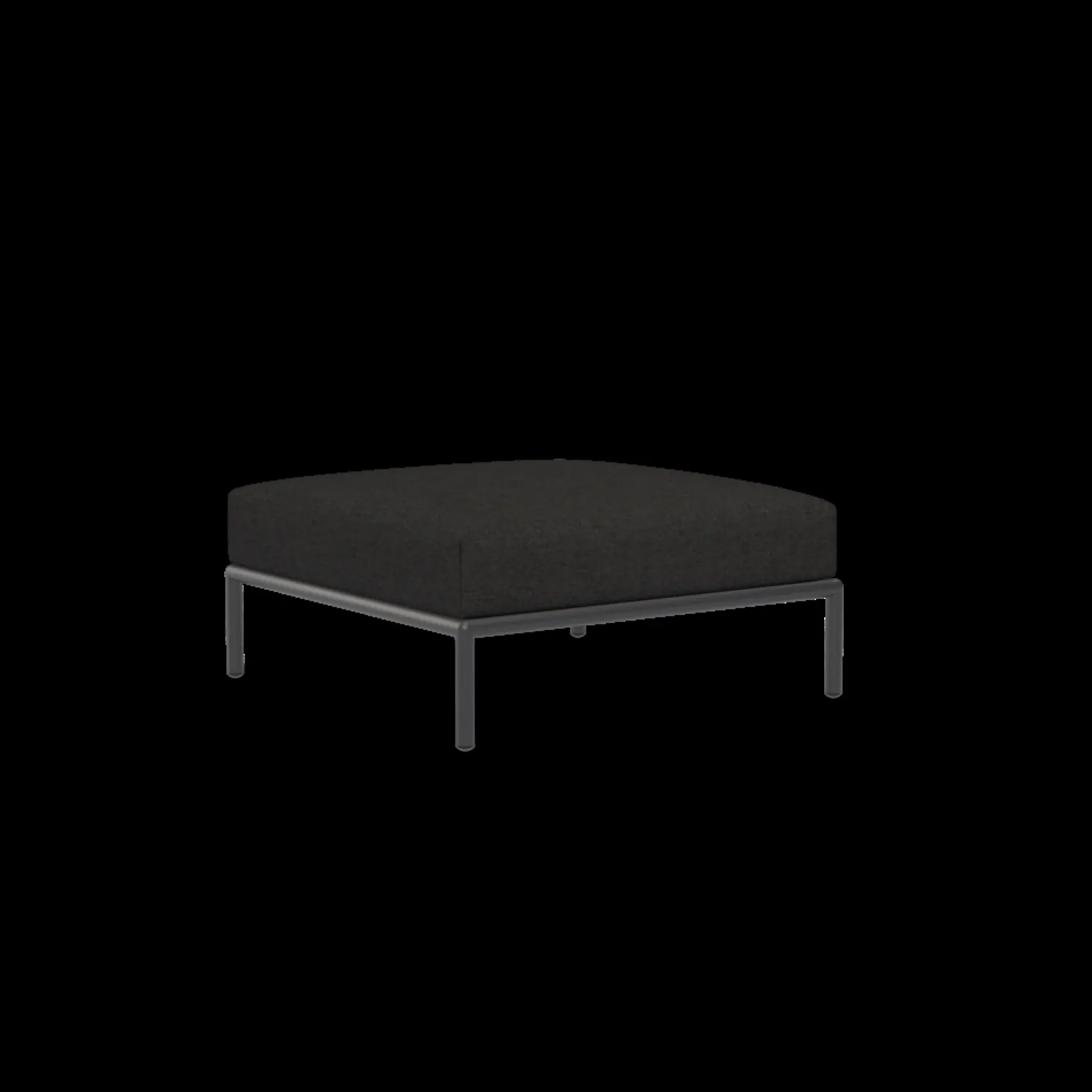 - LEVEL Ottoman - Sooty grey. Fabric^Houe