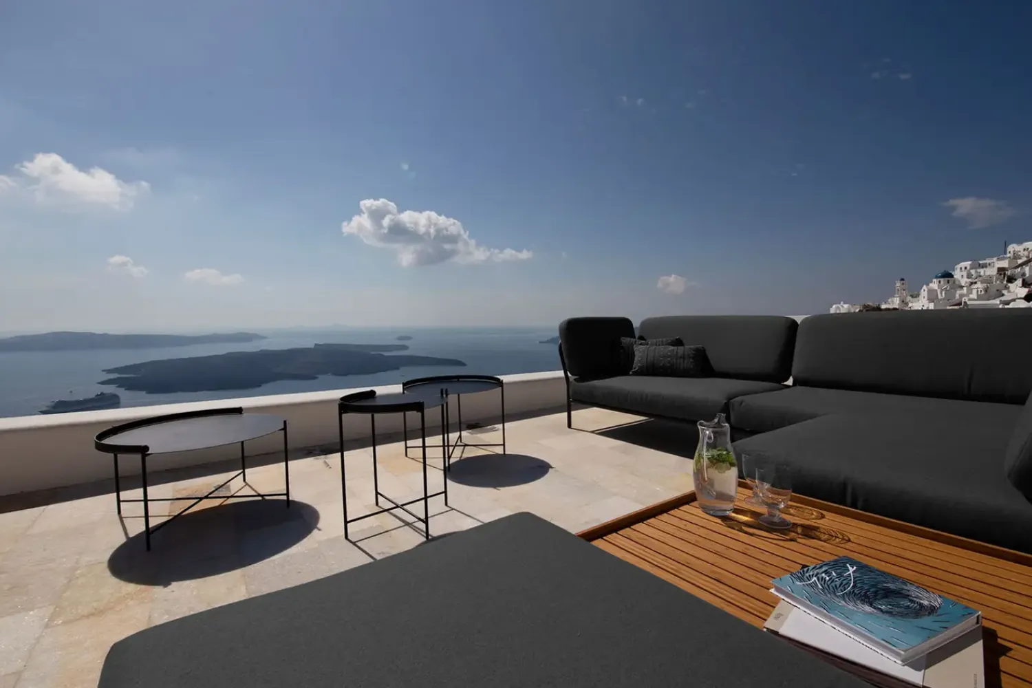 - LEVEL Ottoman - Sooty grey. Fabric^Houe