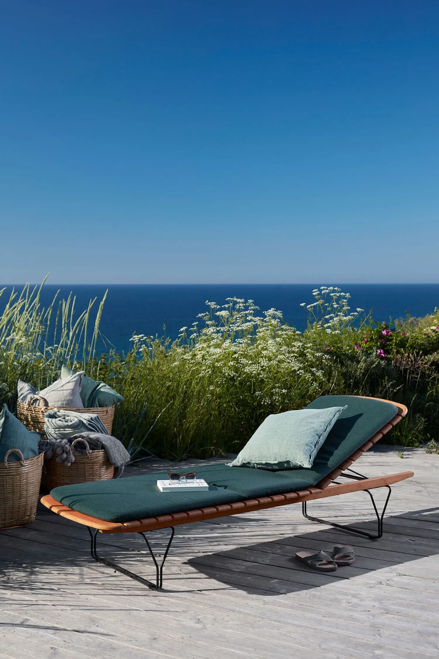 - MOLO Sunbed Cushion - Alpine. Fabric^Houe